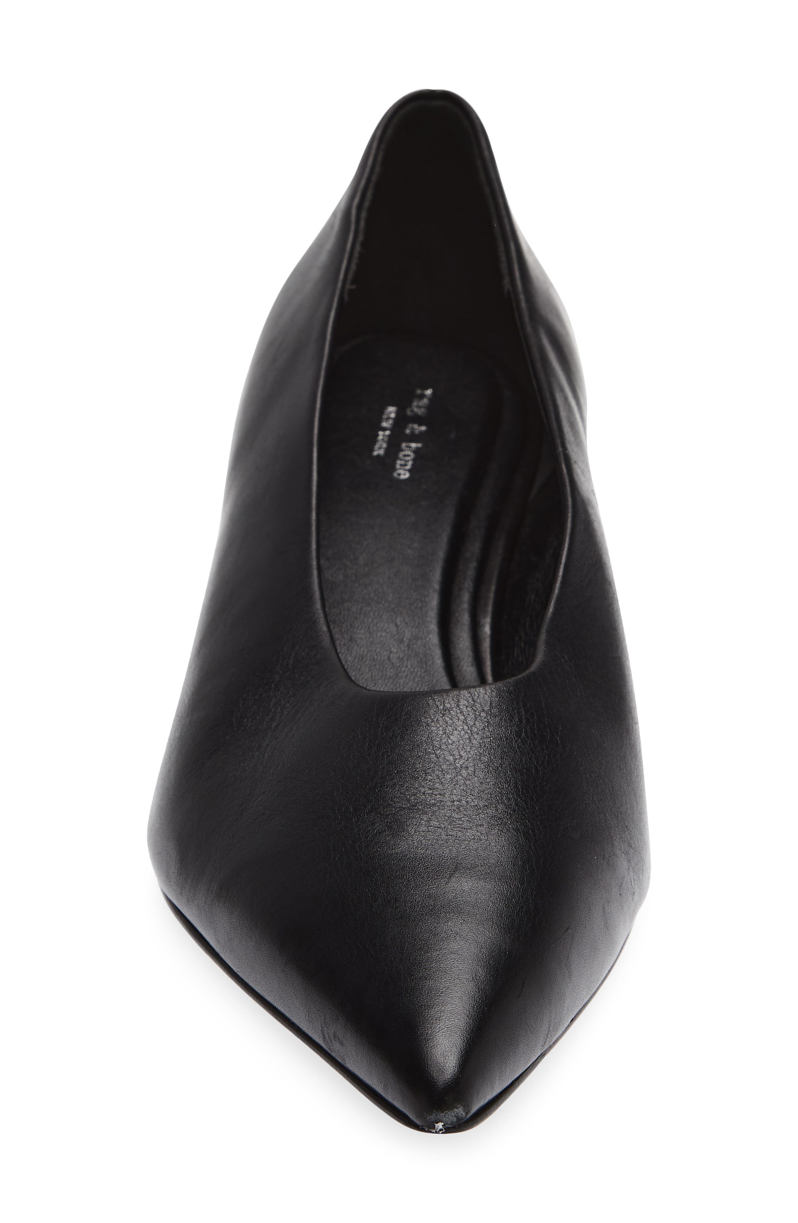Paloma Pointed Toe Pump, Alternate, color, BLACK