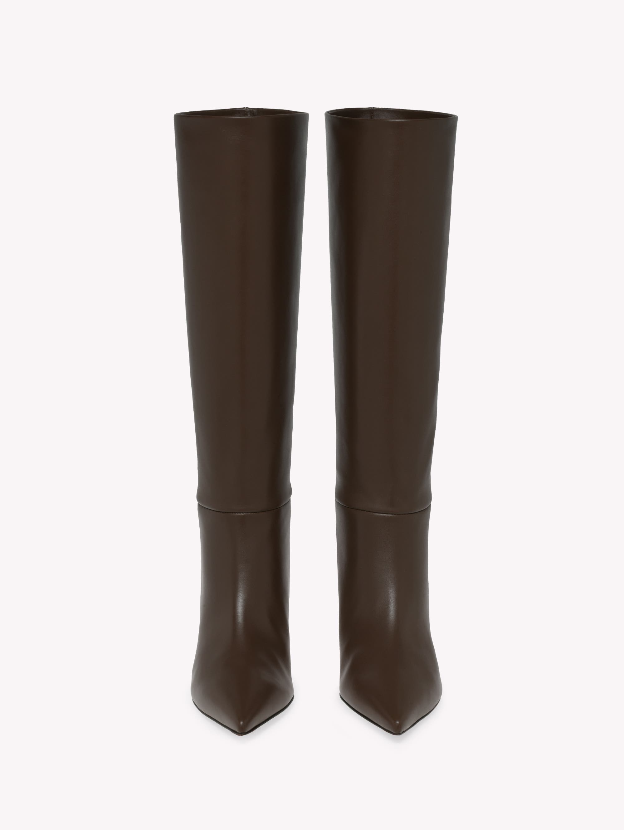 Gianvito Rossi Joyce Boot, Alternate, color, Brown Calf