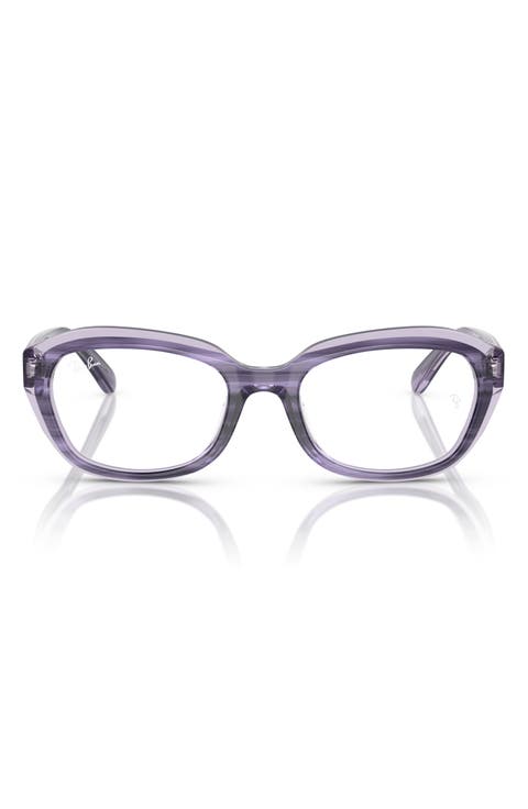 Kids' 48mm Small Irregular Optical Glasses