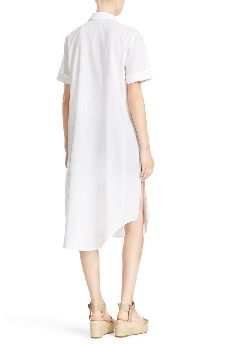 'Pascal' Short Sleeve Tunic, Alternate, color, BRIGHT WHITE