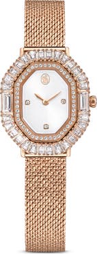 Swarovski Matrix Octagon Mesh Strap Watch, 30mm x 25mm
