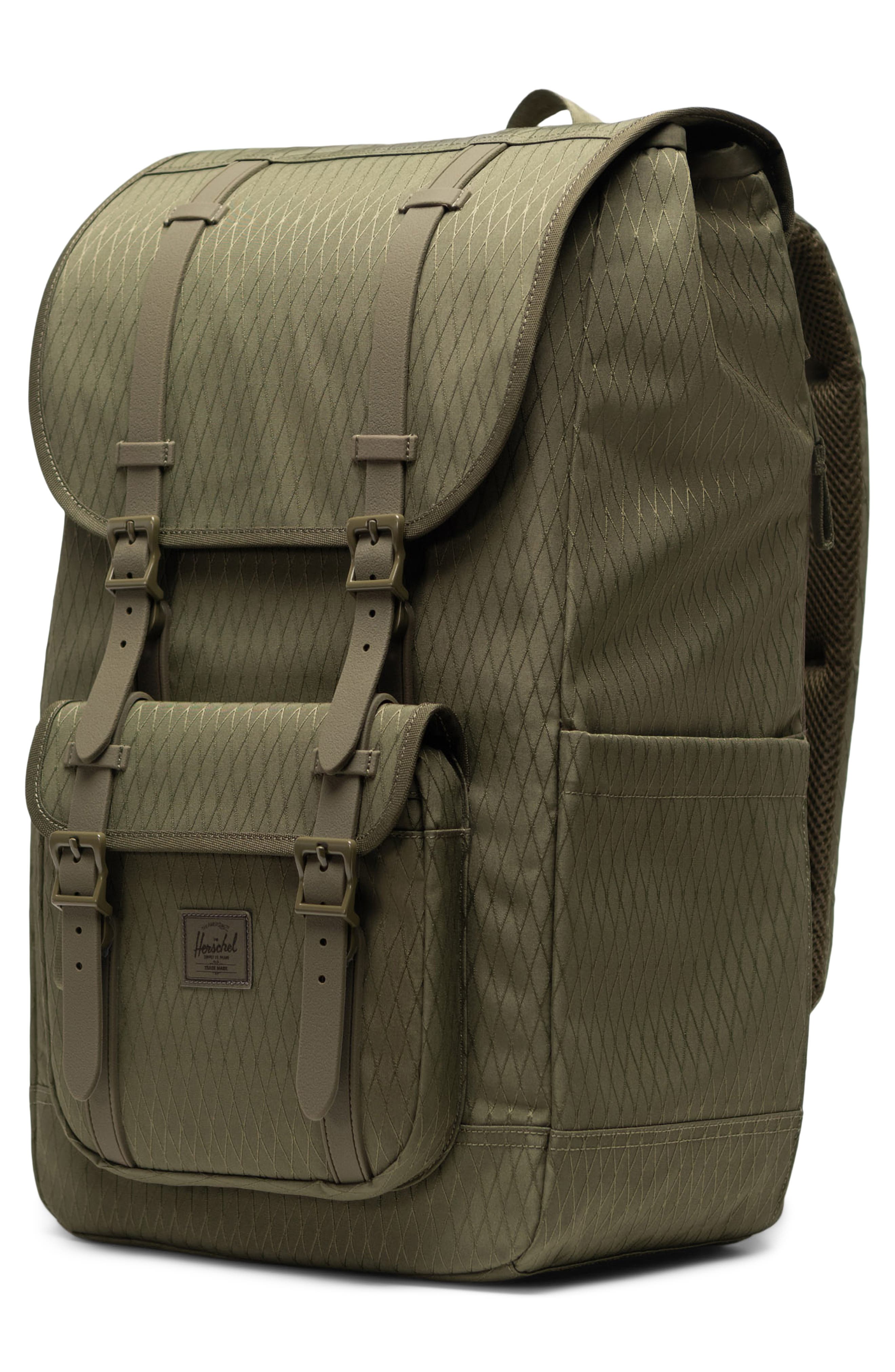 Little America Backpack, Alternate, color, IVY GREEN DIAMOND