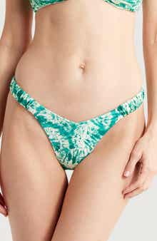 Kulani Kinis Retro Y Thong Bikini Bottoms