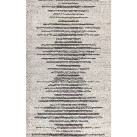Aya Berber Stripe Geometric Area Rug