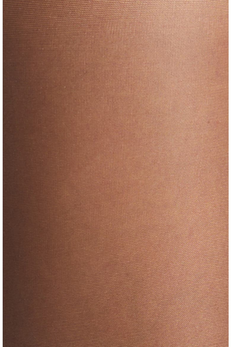 Invisible Sheer Control Top Pantyhose, Alternate, color, BLACK