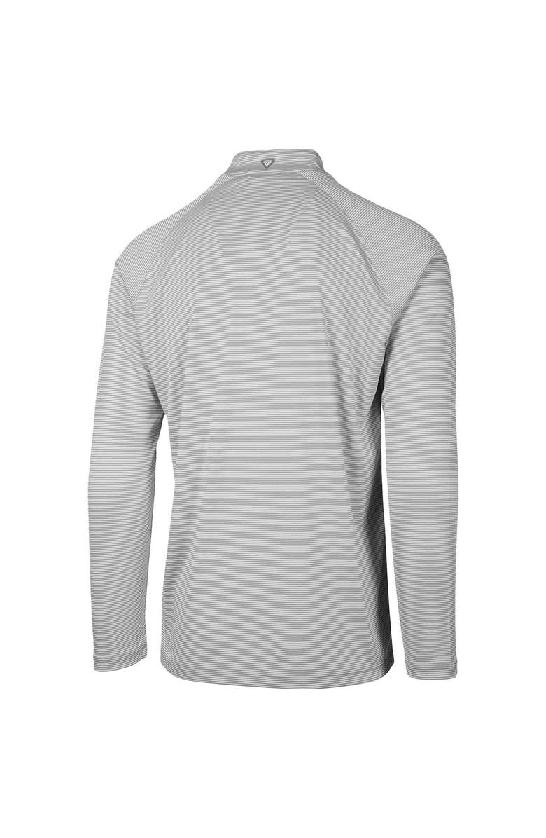 LEVELWEAR Men's Levelwear Gray Minnesota Twins Orion Historic Logo Raglan Quarter-Zip Jacket, Alternate, color, Gray