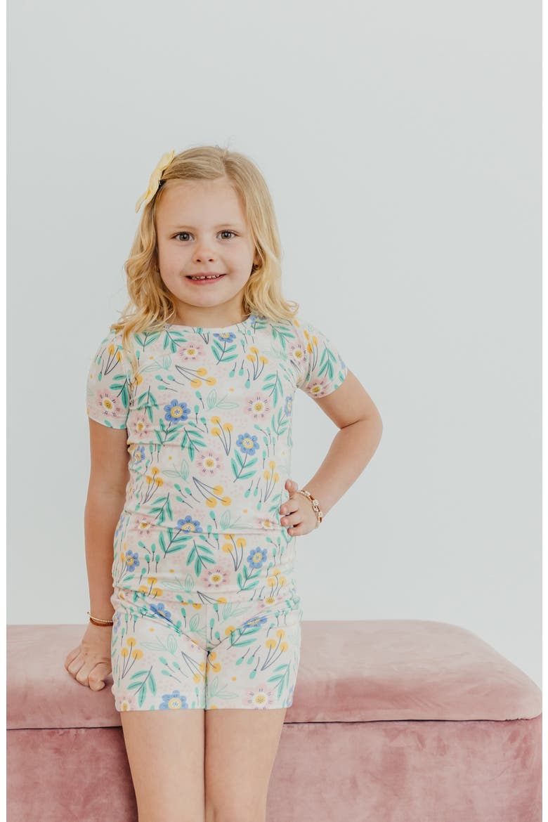 Two-Piece Short Pajamas, Alternate, color, CLARA