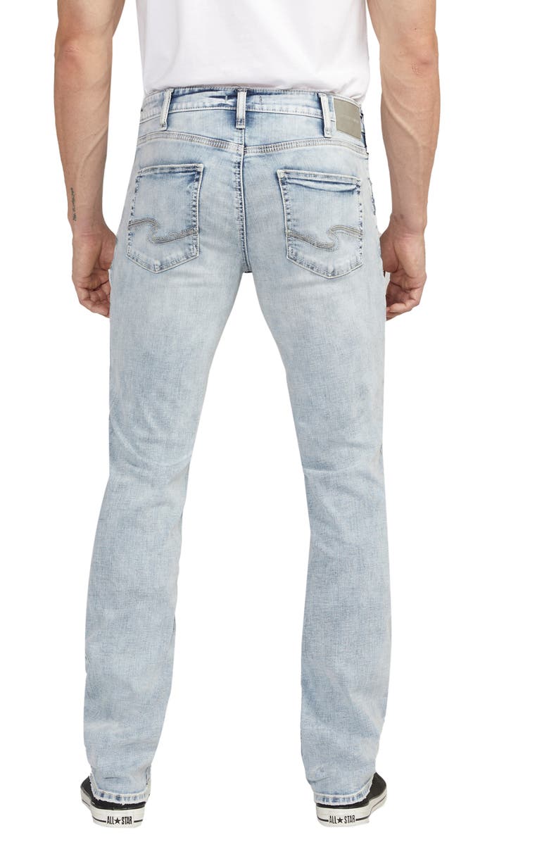 Silver Jeans Co. Allan Slim Fit Straight Leg Jeans, Alternate, color, 