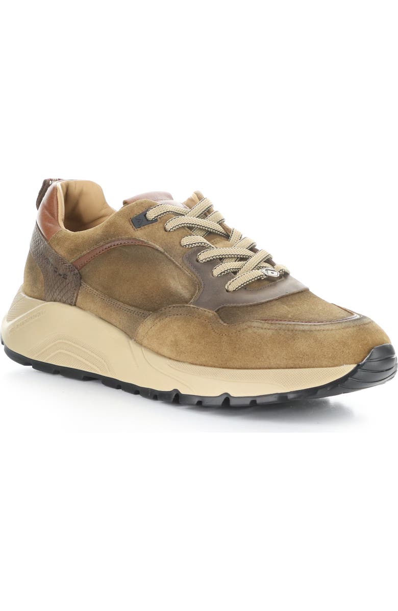 Ambitious Rustic Leather Sneaker, Main, color,