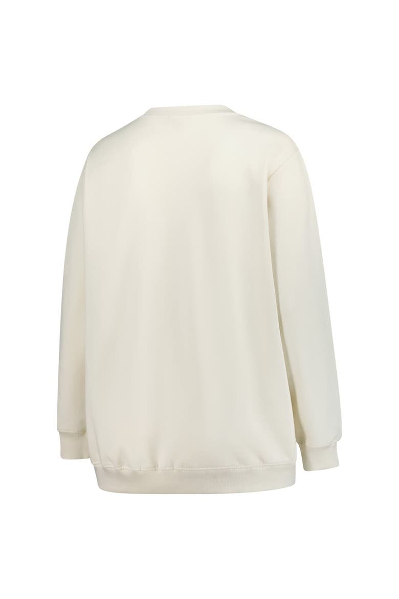Women's Mitchell & Ness Cream Indianapolis Colts Plus Size Shooting Star Sweatshirt, Alternate, color, Cream
