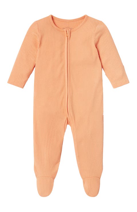 Ribbed Two Way Zip-Up Sleepsuit (Baby)