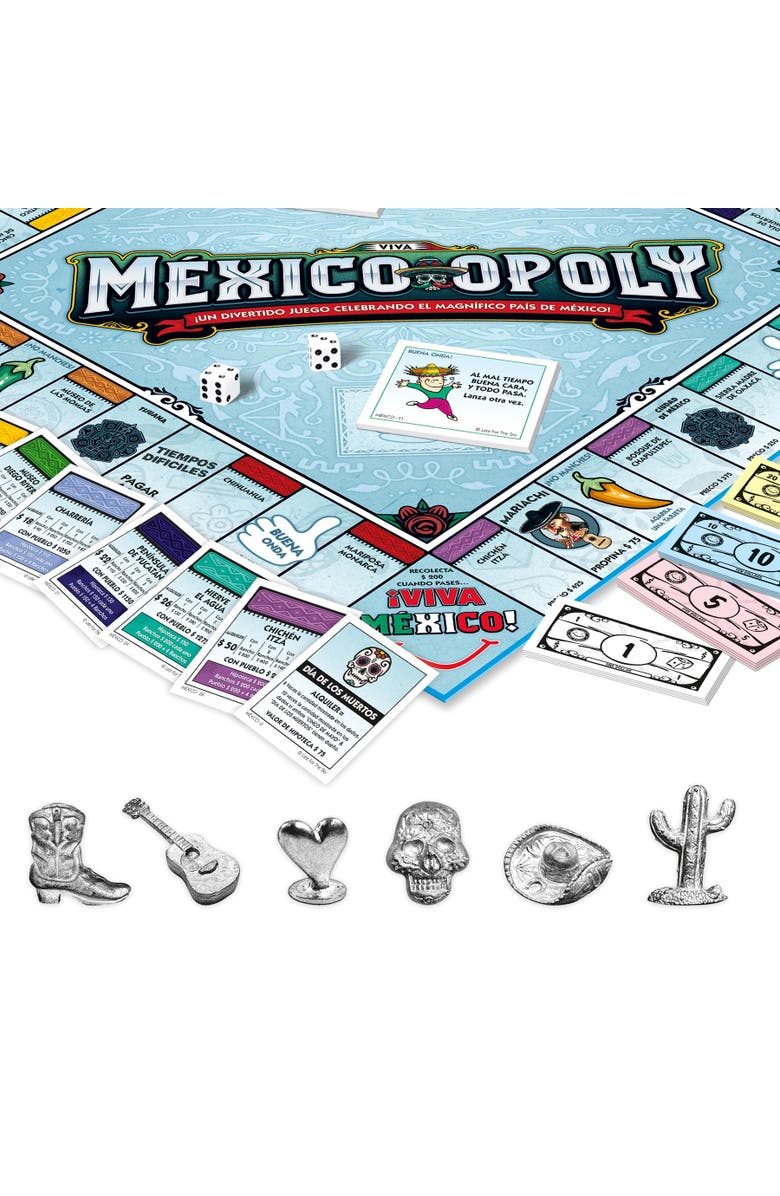 Late for the Sky Mexicoopoly Monopoly Board Game, Alternate, color, Multicolored