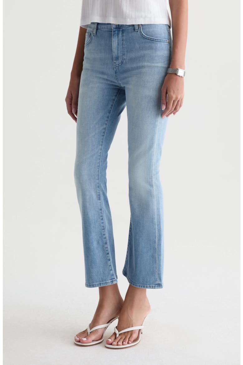 Farrah Mid Rise Crop Bootcut Jeans, Alternate, color, FLIGHT