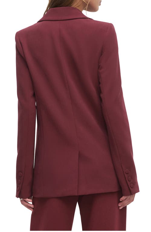 Favorite Daughter The Suits You Blazer In Burgundy