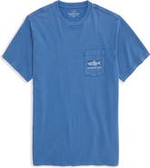 vineyard vines Drift Dye Tarpon Whale Cotton Graphic Pocket T-Shirt