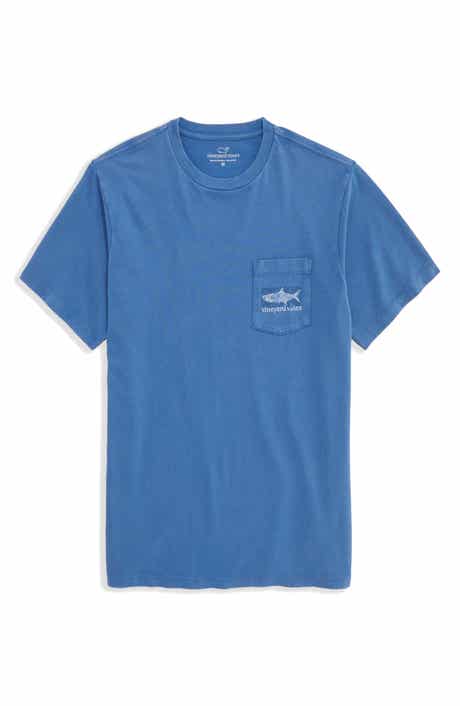 vineyard vines Drift Dye Tarpon Whale Cotton Graphic Pocket T-Shirt