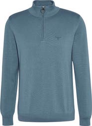 Barbour Cotton Half Zip Sweater