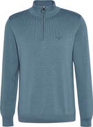 Barbour Cotton Half Zip Sweater
