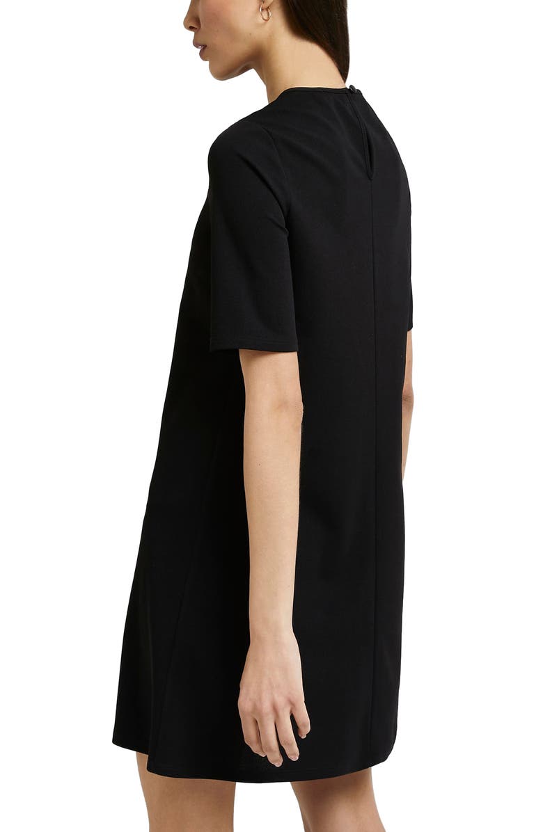 River Island Cutout Scuba Shift Dress, Alternate, color, 