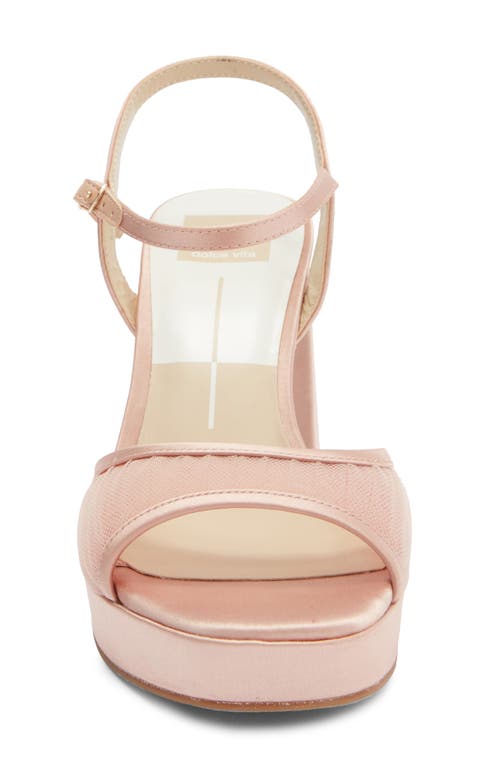 Dolce Vita Preya Platform Sandal In Pink