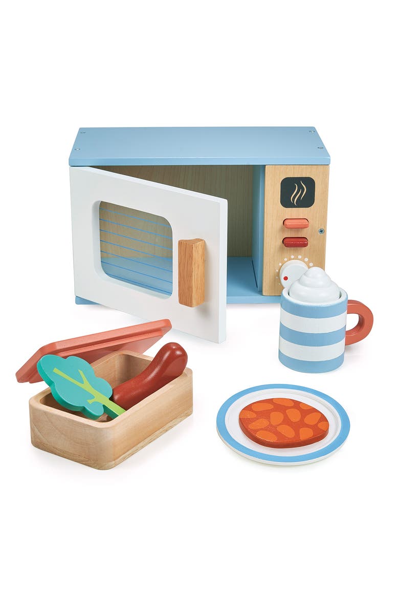Toy Microwave, Alternate, color, Multi-color