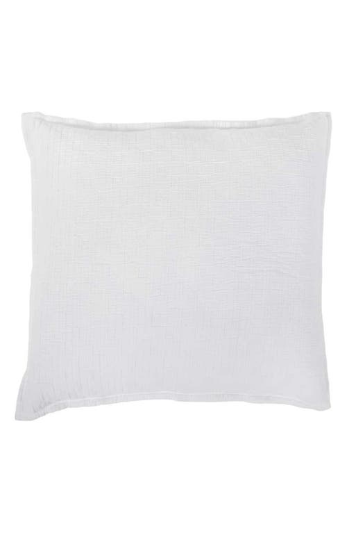 Pom Pom at Home Ojai Euro Cotton Sham in White 