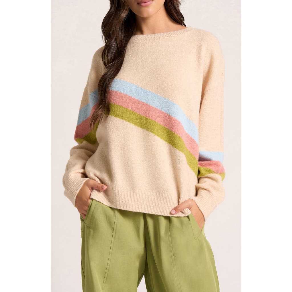 Matty M . Jules Colorblock Sweater In Multi
