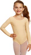 Leveret Girls Long Sleeve Leotard