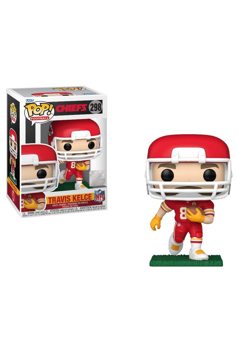 Travis Kelce (Kansas City Chiefs) (Red Jersey) NFL Funko Pop!, Main, color, Multi-Color