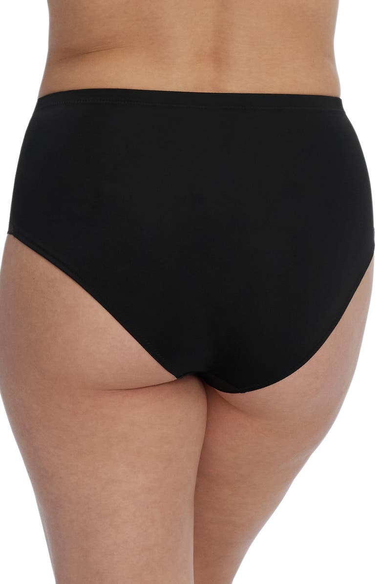 Skarlett Blue Lacy High Waist Briefs, Alternate, color, 