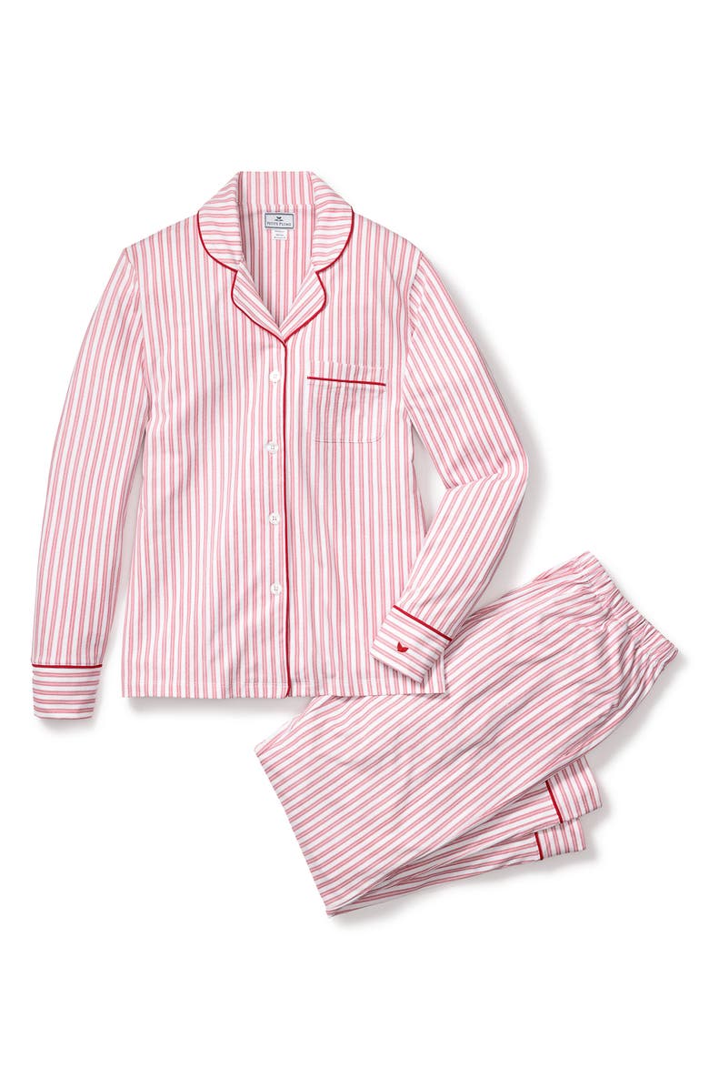 Petite Plume Antique Red Peruvian Cotton Pajamas, Alternate, color, 