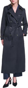 KARL LAGERFELD PARIS Belted Trench Coat