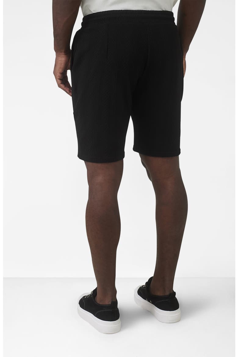 Tanami Textured Stretch Slim Shorts, Alternate, color, Black