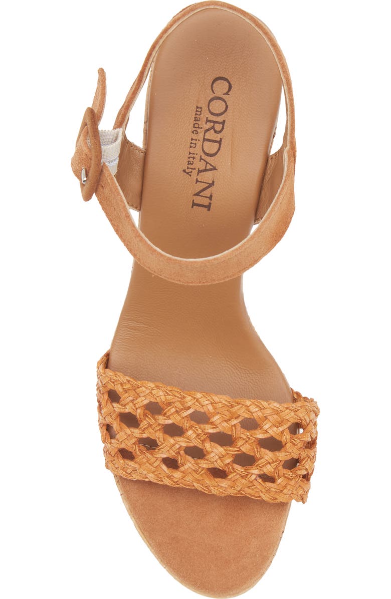 Cordani Tracy Ankle Strap Platform Sandal, Alternate, color, Brasile Cuoio