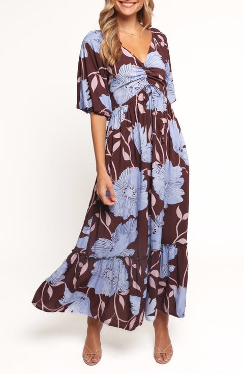 Annabella Poppy Maxi Dress