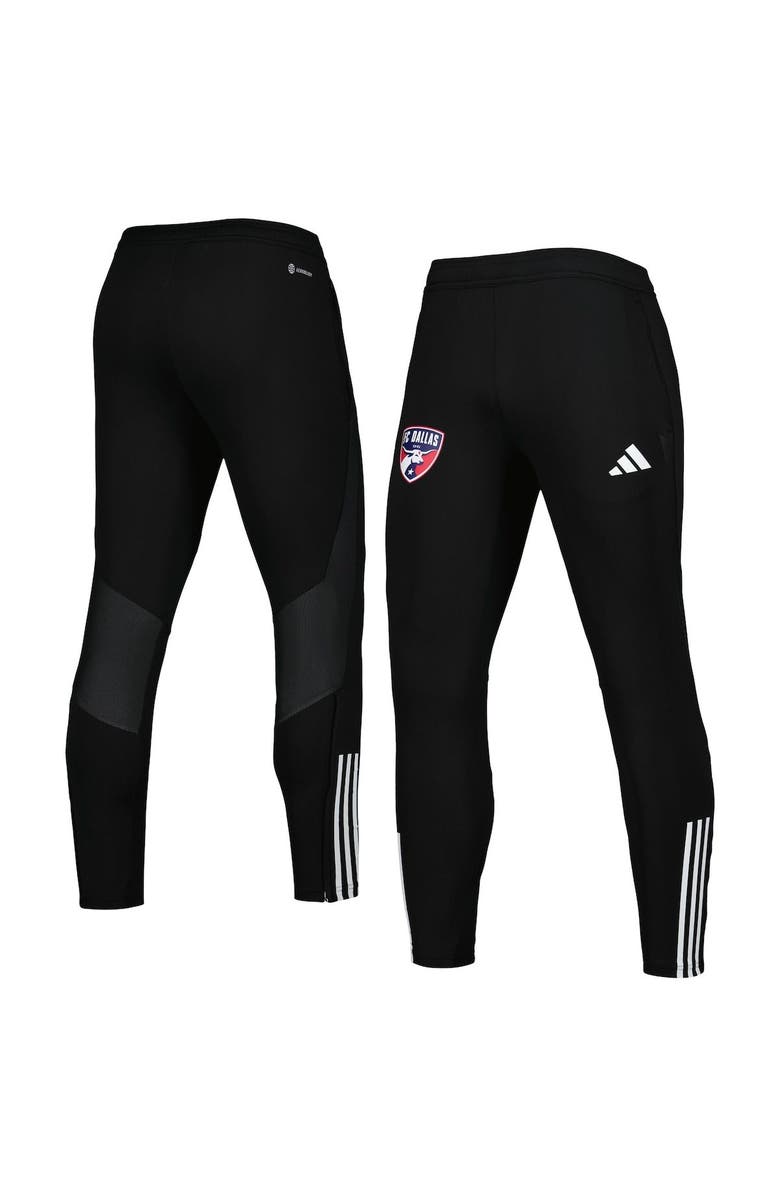adidas Men's adidas Black FC Dallas 2023 On-Field Team Crest AEROREADY Training Pants, Main, color,