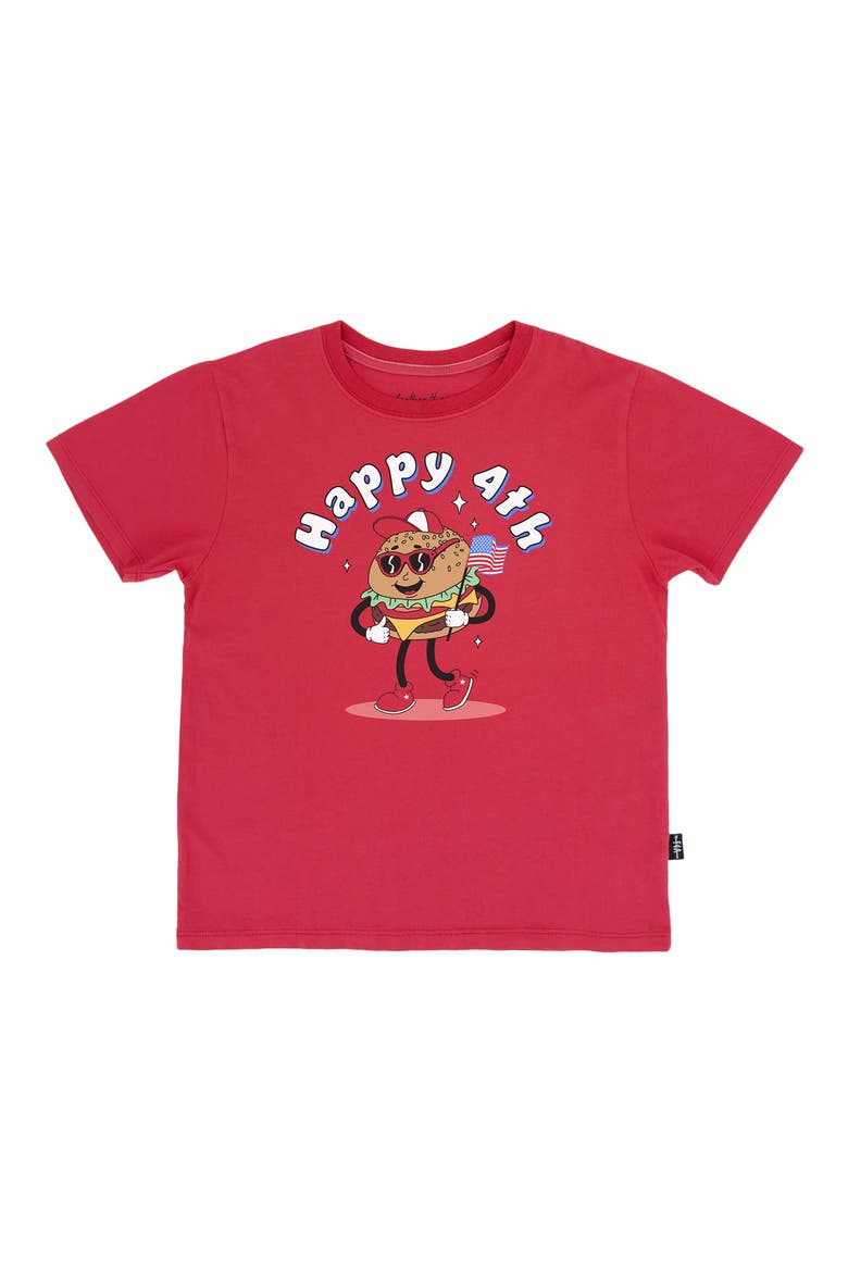 Vintage Cotton Graphic T-Shirt, Main, color, TRUE RED