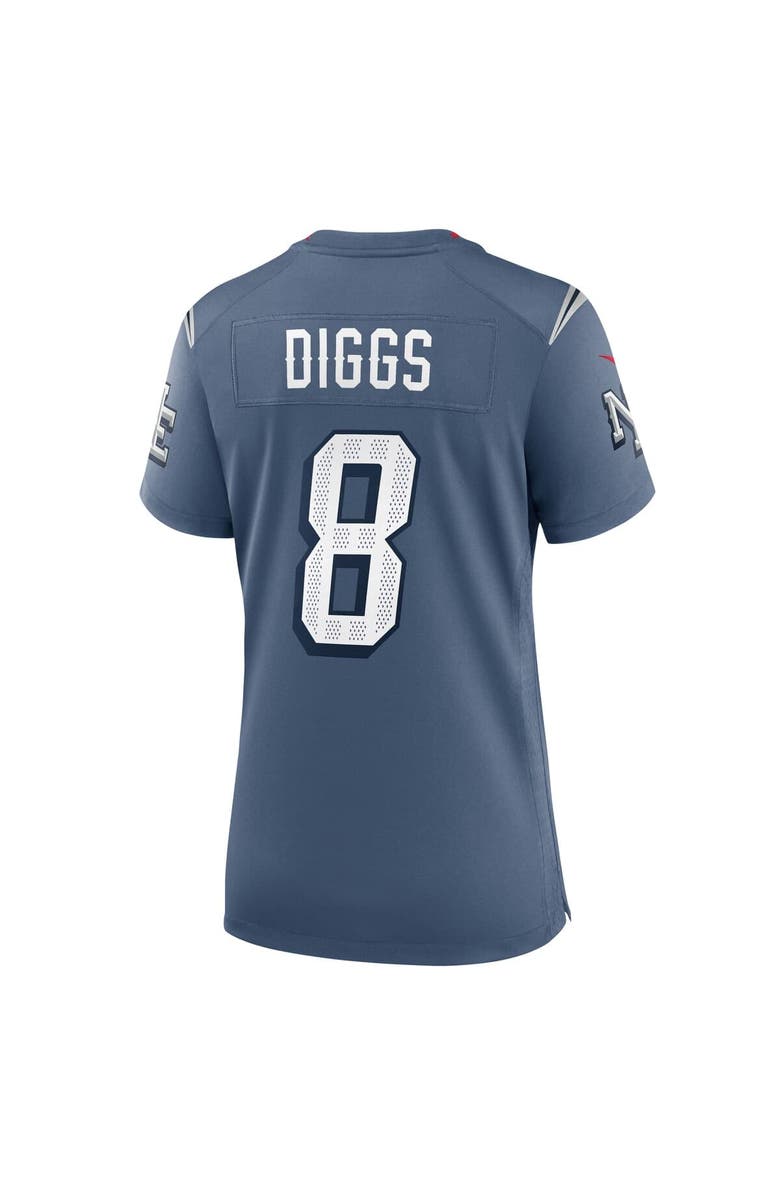 Nike Women's Nike Stefon Diggs Storm Blue New England Patriots 2025 Rivalries Collection Game Jersey, Alternate, color, Blue