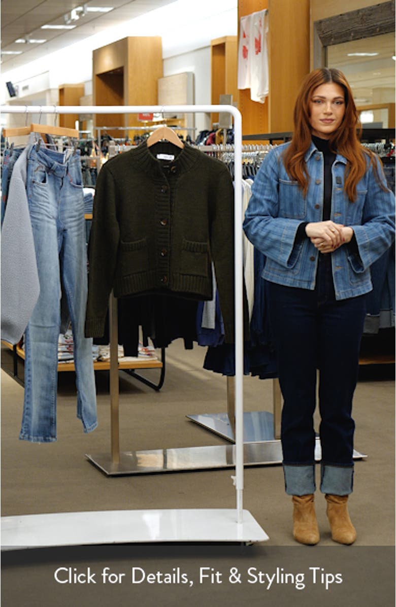 Patch Pocket Cardigan, sales video thumbnail