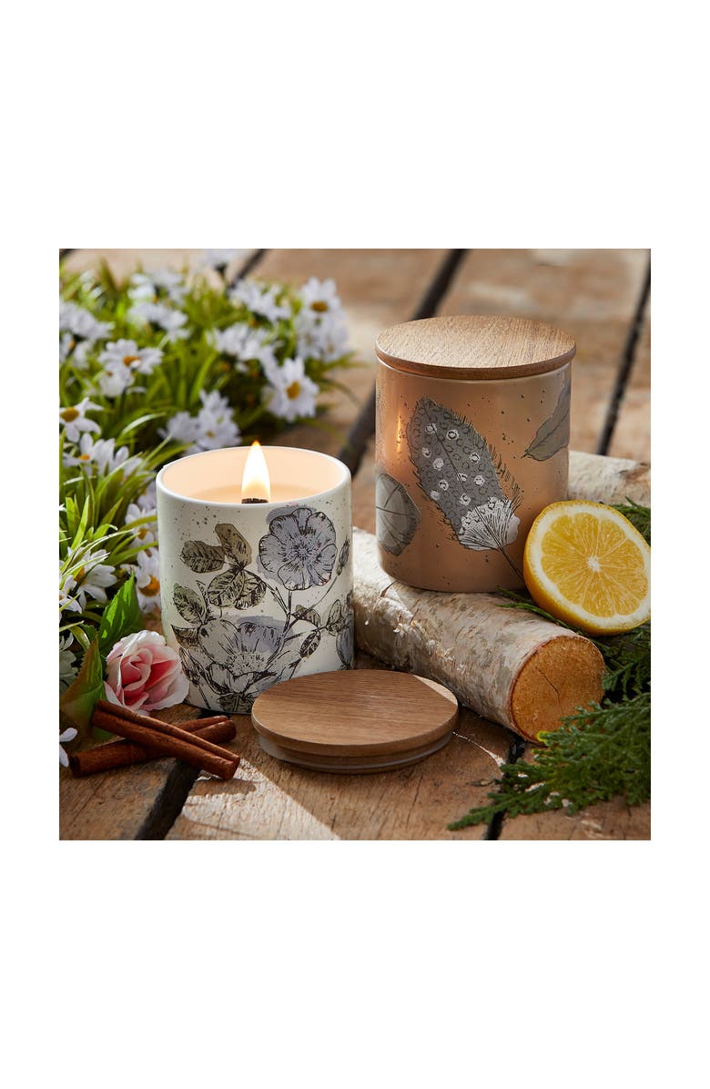 tag Flowers In Meadow Soy Candle - Scented Jar for Summer, Alternate, color, Multicolored