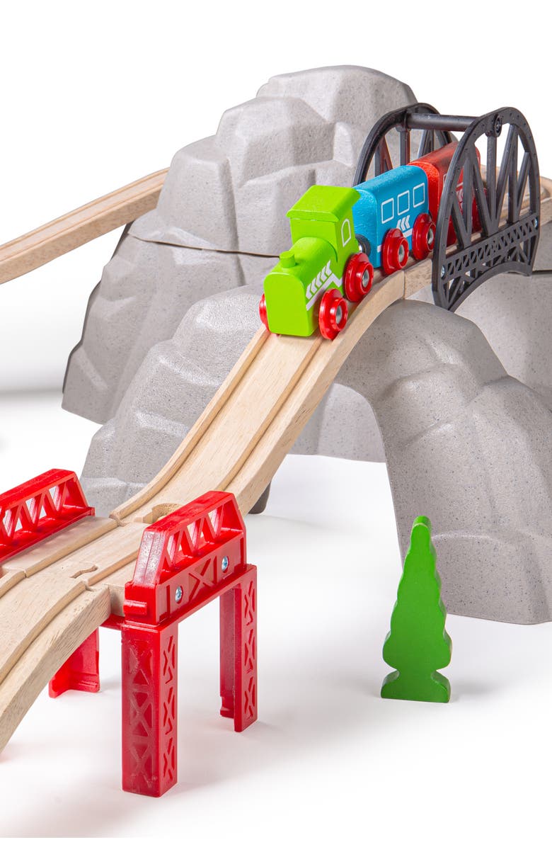 Bigjigs Rail Rocky Mountain Expansion Pack, Alternate, color, Multicoloured