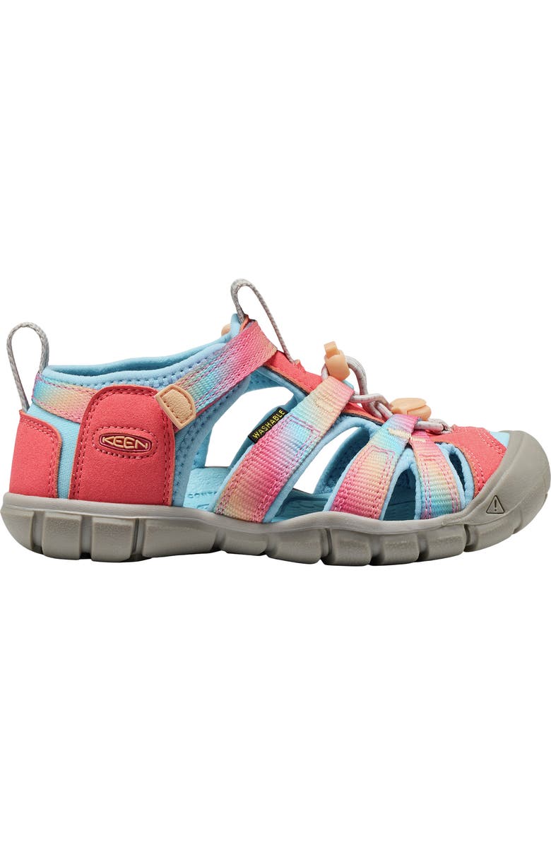 KEEN Kids' Seacamp II CNX Water Friendly Sandal, Alternate, color, Ombre Pink Lemonade