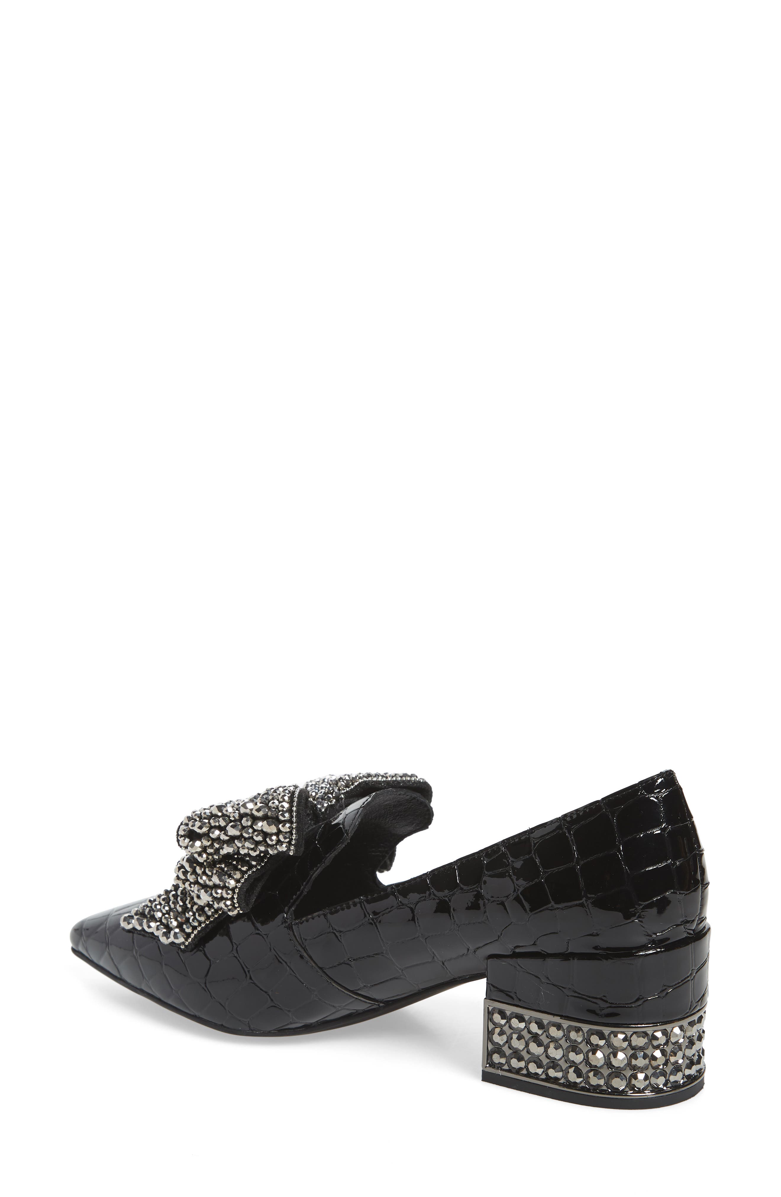 Valensia Pump, Alternate, color, BLACK STONE PATENT/ PEWTER