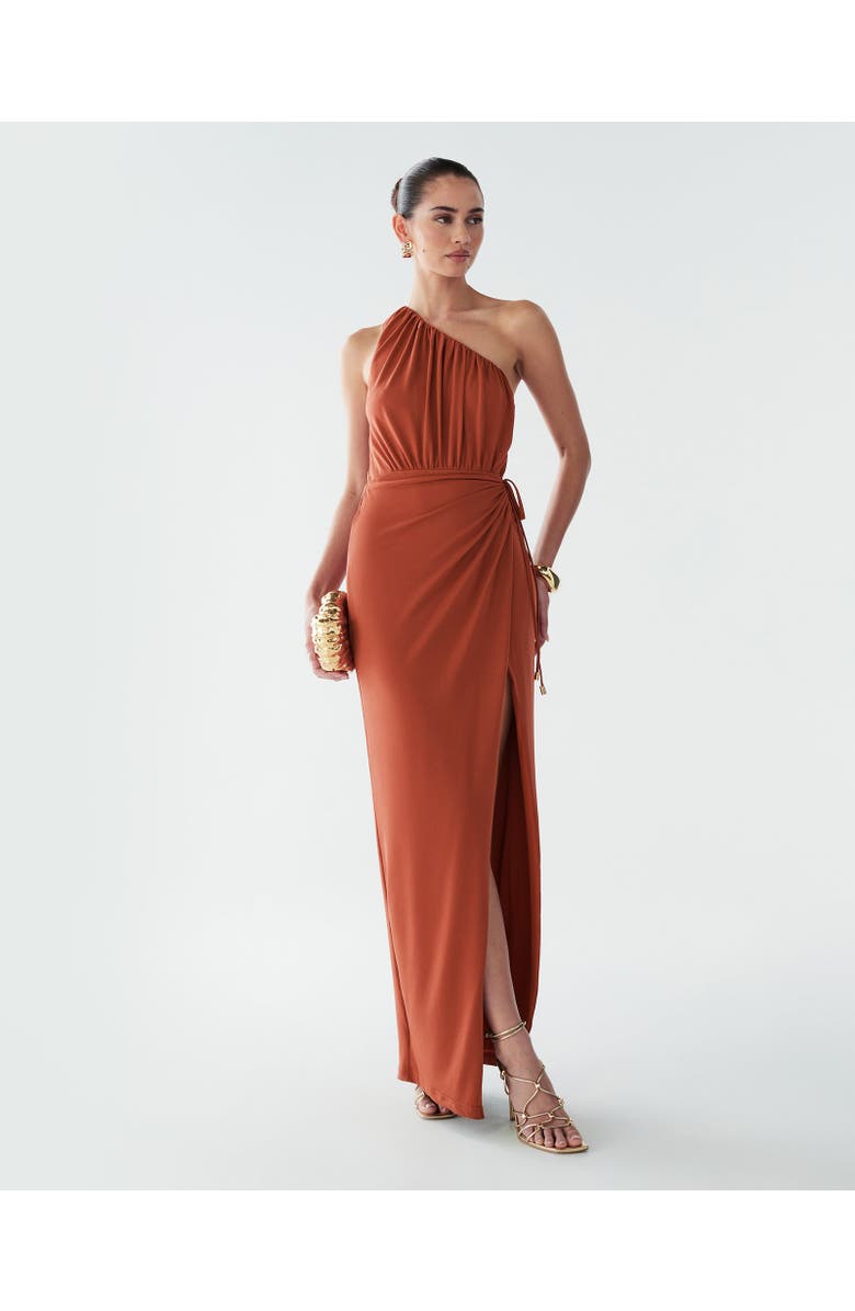 BWLDR Avenly Maxi Dress, Alternate, color, Copper