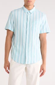 Original Penguin Stripe Cotton Button-Up Shirt