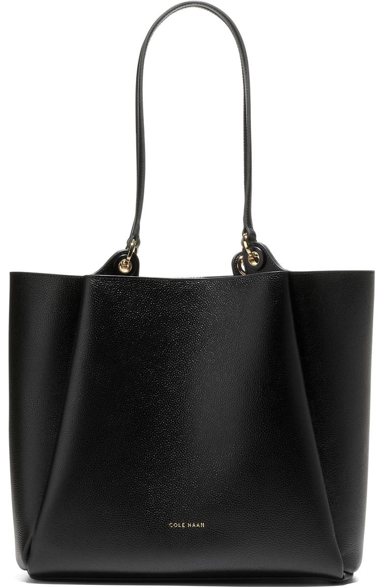 Cole Haan Medium Midtown Tote, Main, color, Black
