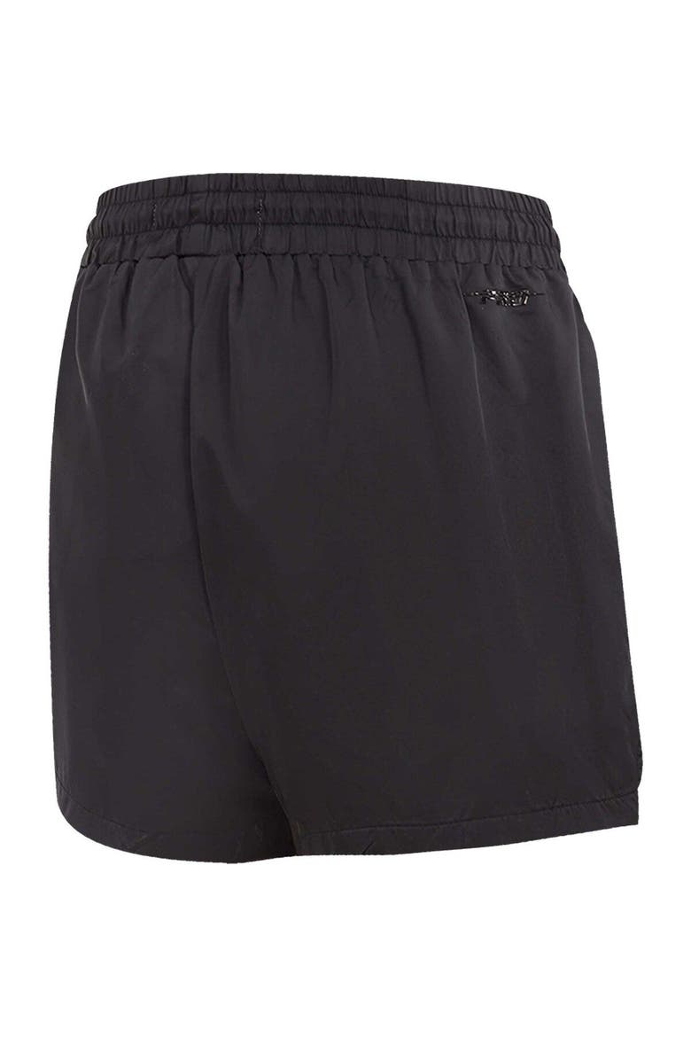 Women's Pro Standard  Black Phoenix Suns Script Woven Shorts, Alternate, color, Black