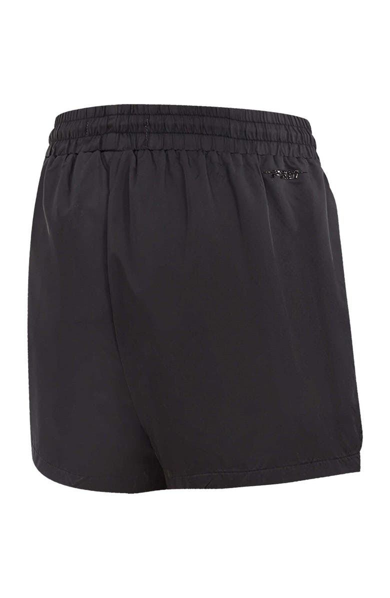 PRO STANDARD Women's Pro Standard  Black Phoenix Suns Script Woven Shorts, Alternate, color, Black