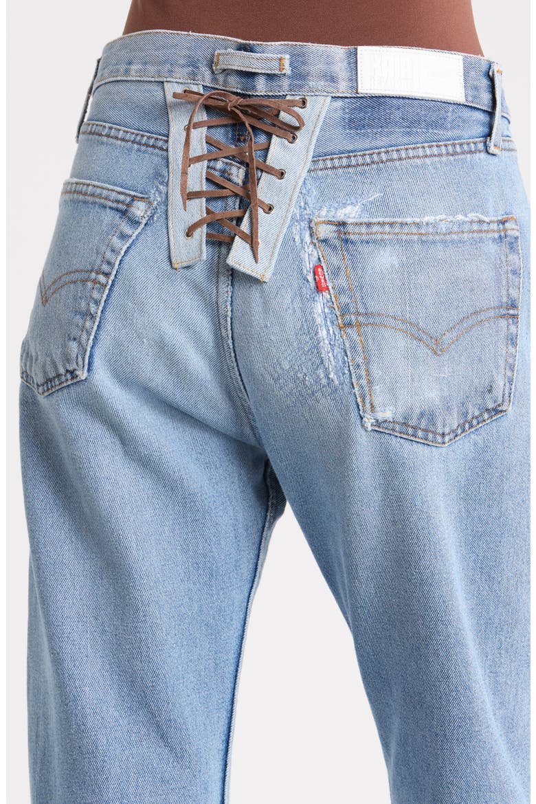Mica High Waist Wide Leg Jeans, Alternate, color, INDIGO