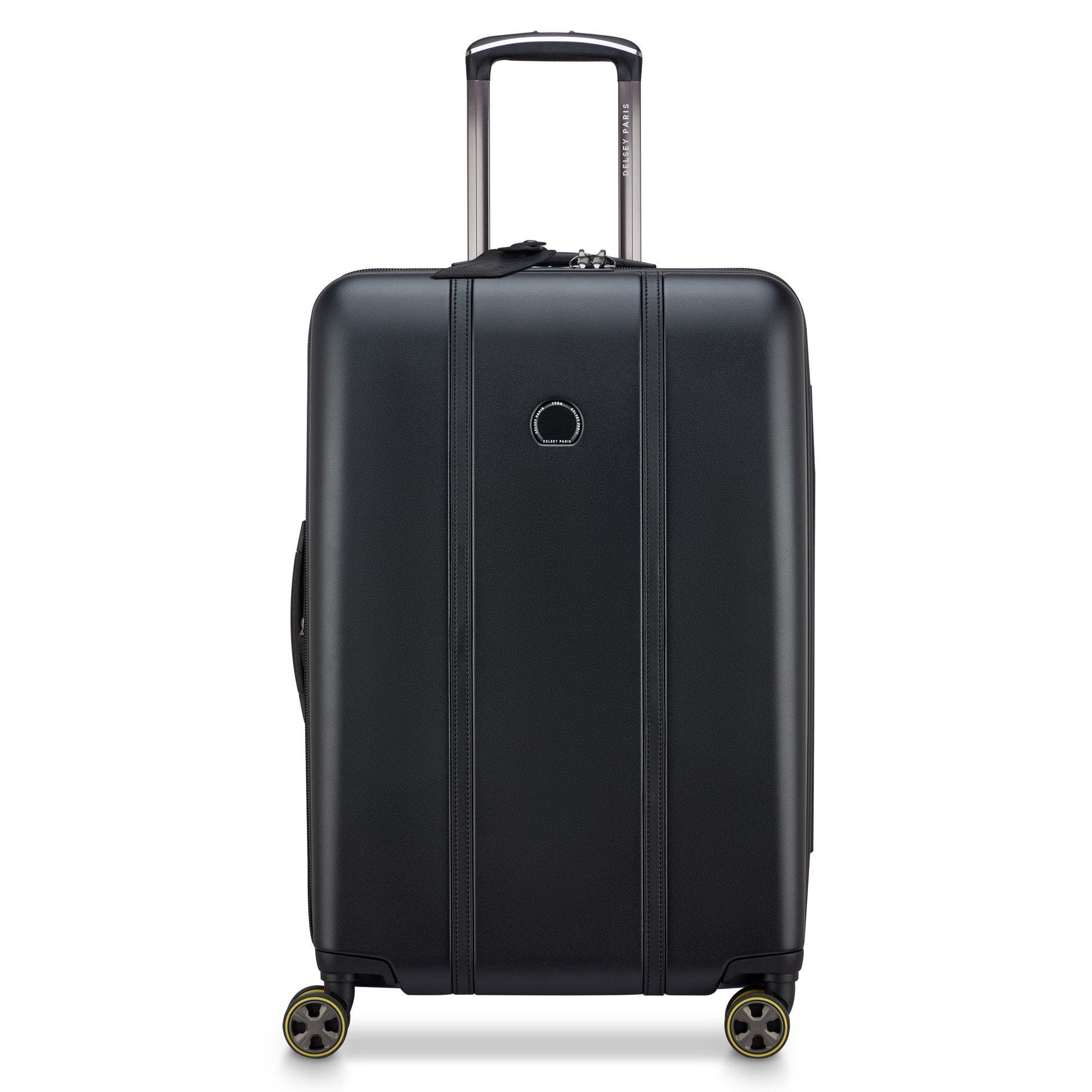 Delsey Paris Cadence 24" Expandable Spinner, Alternate, color, Deep Black